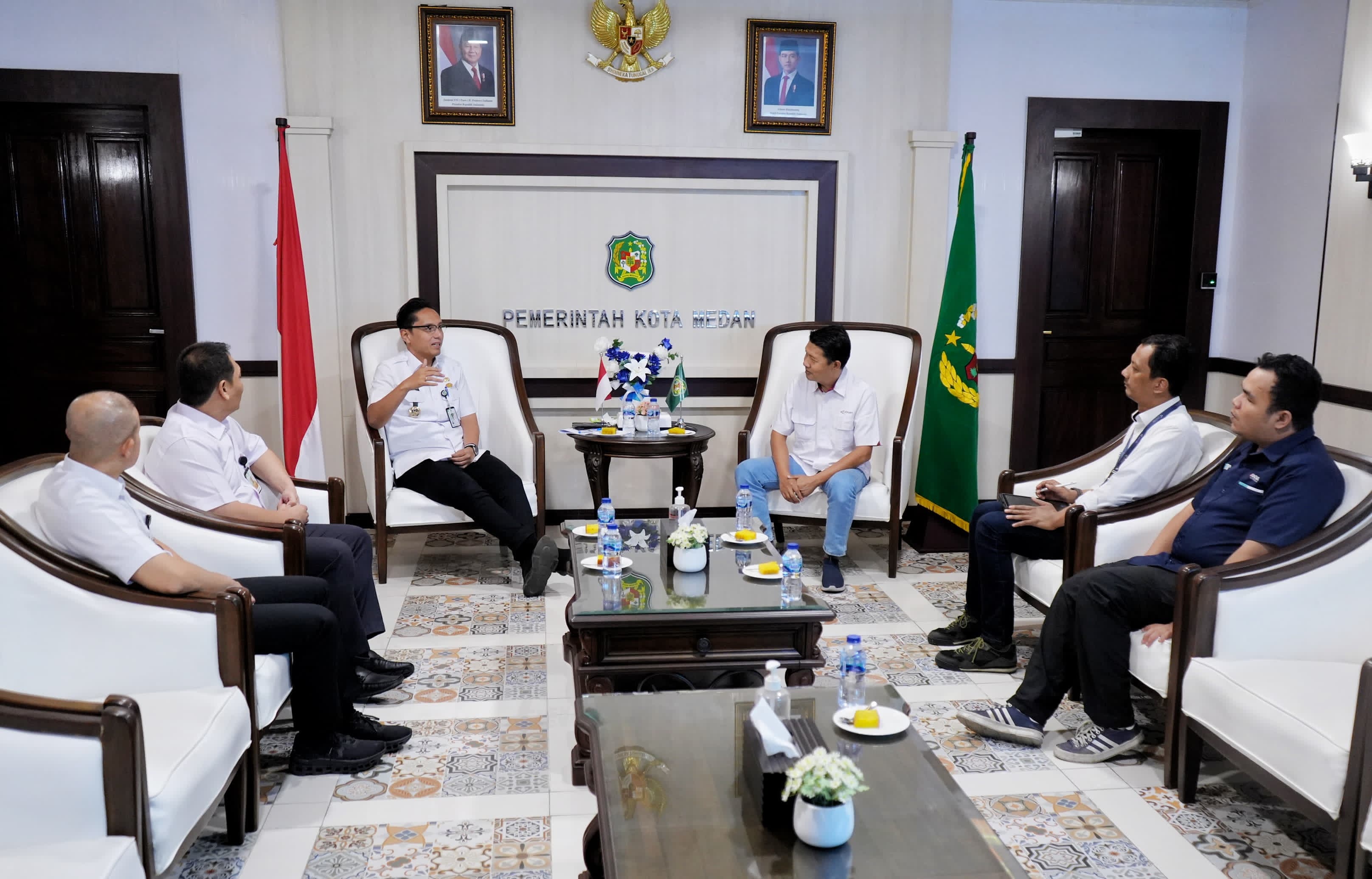 Dukung Program Pemko Medan, Antara Sumut Siap Gali Potensi Daerah untuk Disiarkan ke Media Luar