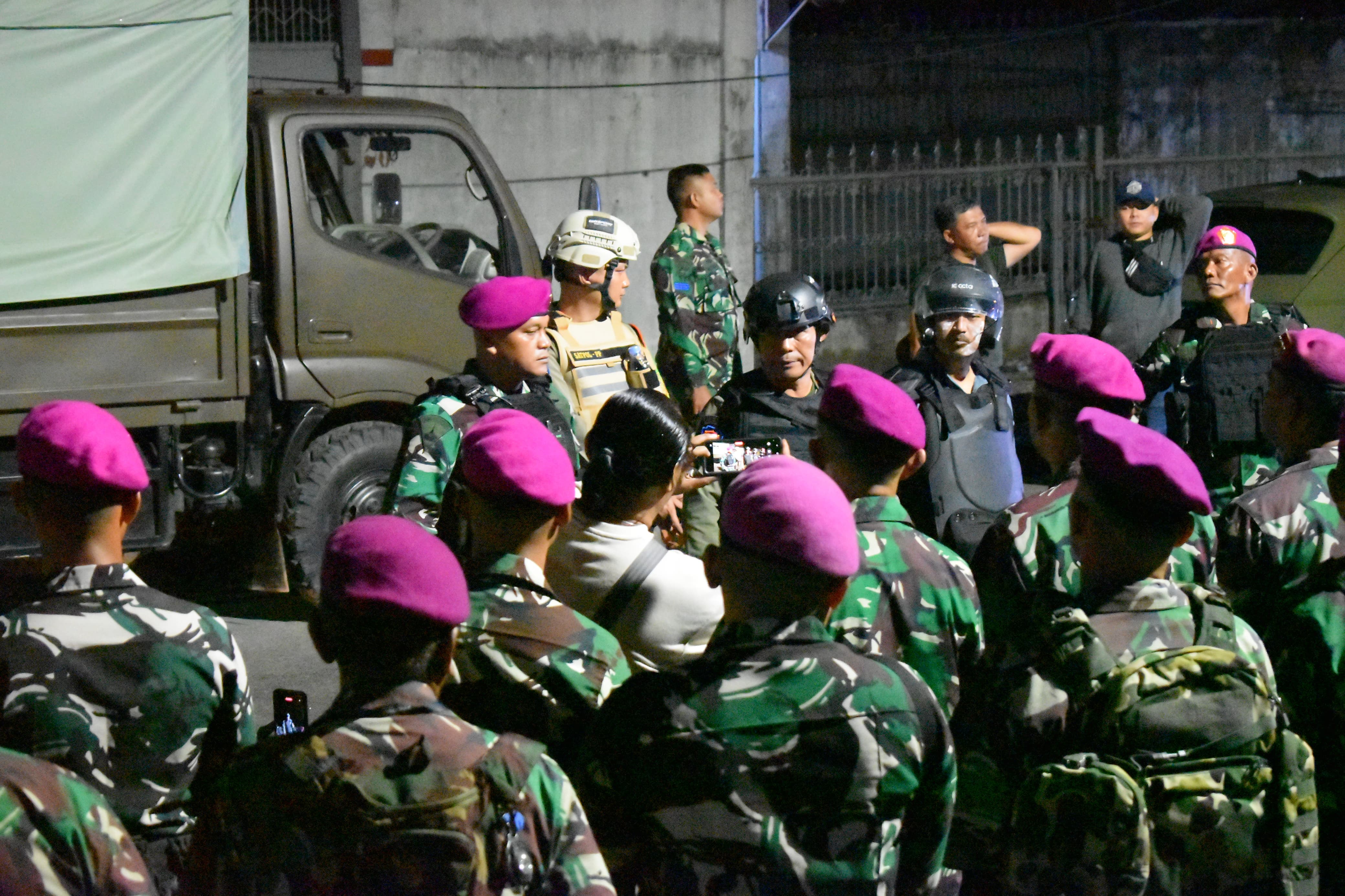 Pemko Medan Bersama Personil TNI dan Polri Lakukan Pengamanan Aksi Tawuran di Belawan