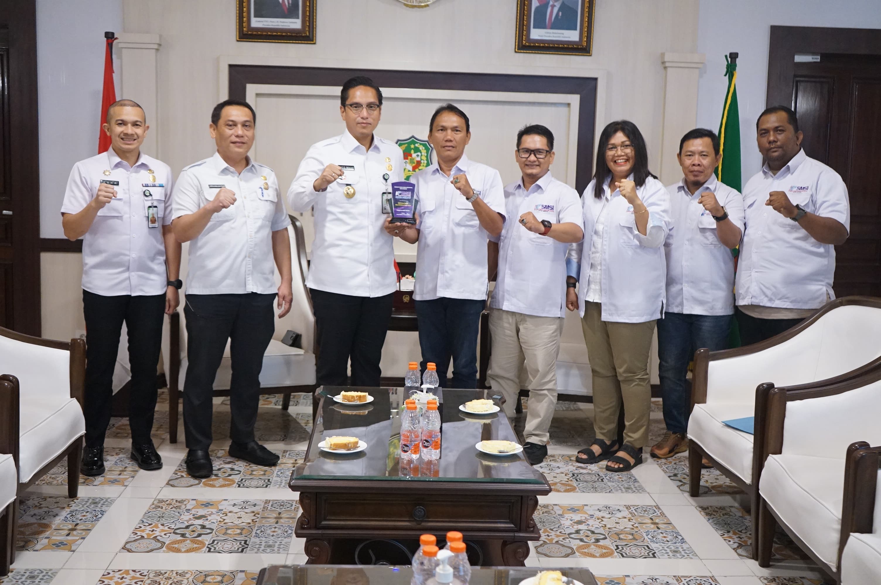 Terima Audiensi SMSI Kota Medan, Rico Waas Ingatkan Pentingnya Mengelola Medsos Dengan Bijak