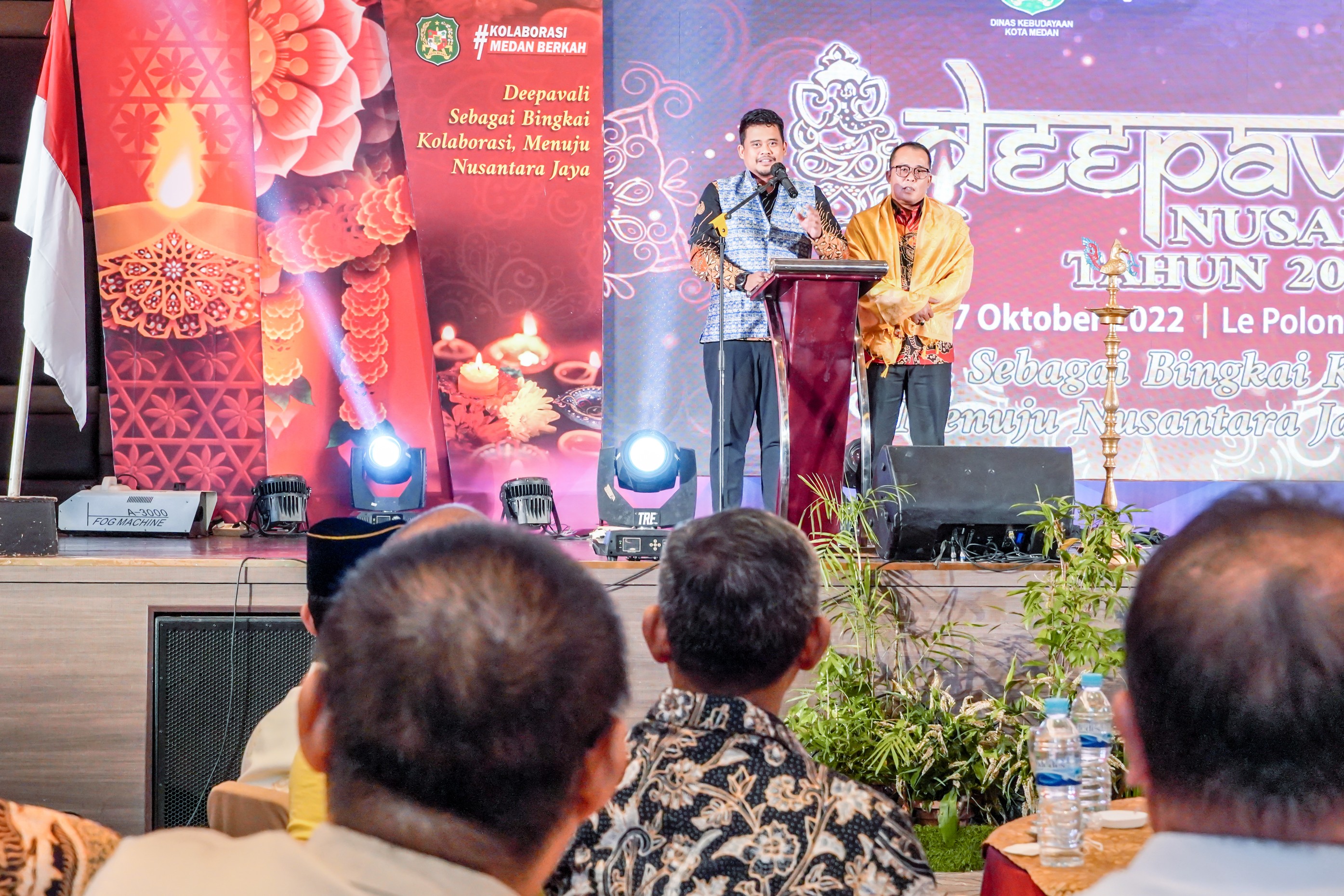 Hadiri Perayaan Deepavali, Bobby Nasution: Dibutuhkan Kolaborasi & Dukungan Seluruh Masyarakat Bangun Medan
