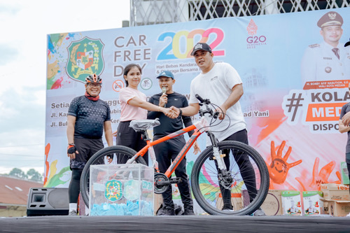 CFD Bersama Masyarakat, Aulia Rachman:  Olahraga Jaga Kesehatan & Bentuk  Pribadi Lebih Produktif