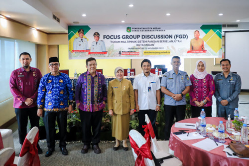 Pemko Medan Gelar FGD Bahas Sistem Pangan Berkelanjutan yang Terintegrasi