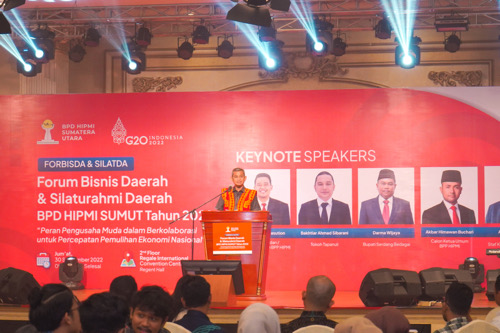 BPD HIPMI Sumut Diharapkan Bantu Pemko Medan Gerakkan Kembali  Perekonomian