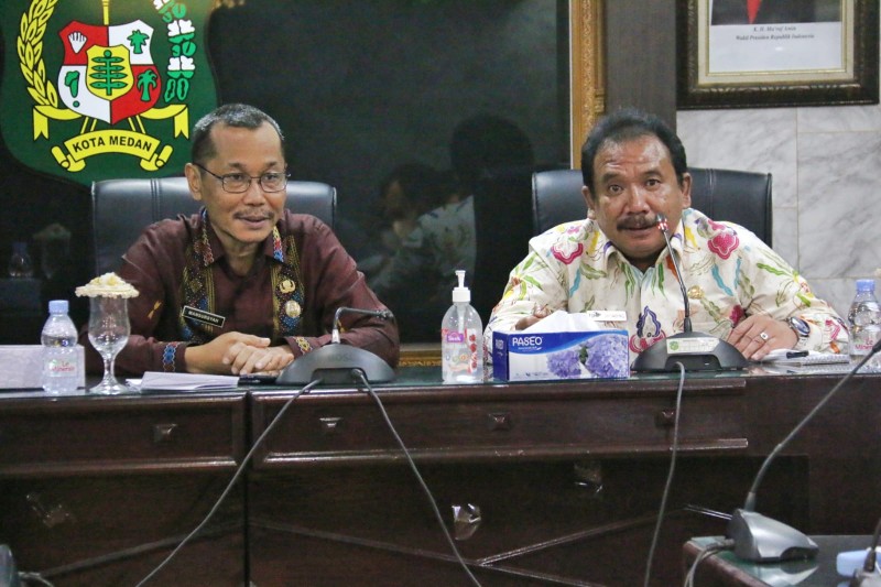 Tertarik Dengan E-Katalok Lokal Pemko Medan, Pemkab Humbang Hasundutan Belajar Ke Pemko Medan