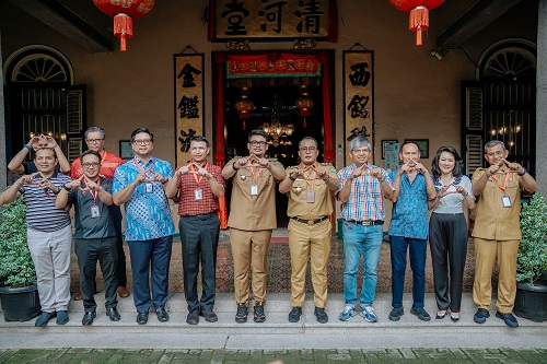 Bobby Nasution Perkenalkan Sejumlah Bangunan Bersejarah Yang Ada di Kota Medan Kepada Para Peserta Pertemuan Ke-5 Indonesia- Malaysia -Thailand Growth Triangle (IMT-GT) Green Cities Mayor Council (GCMC), Senin (31/10).