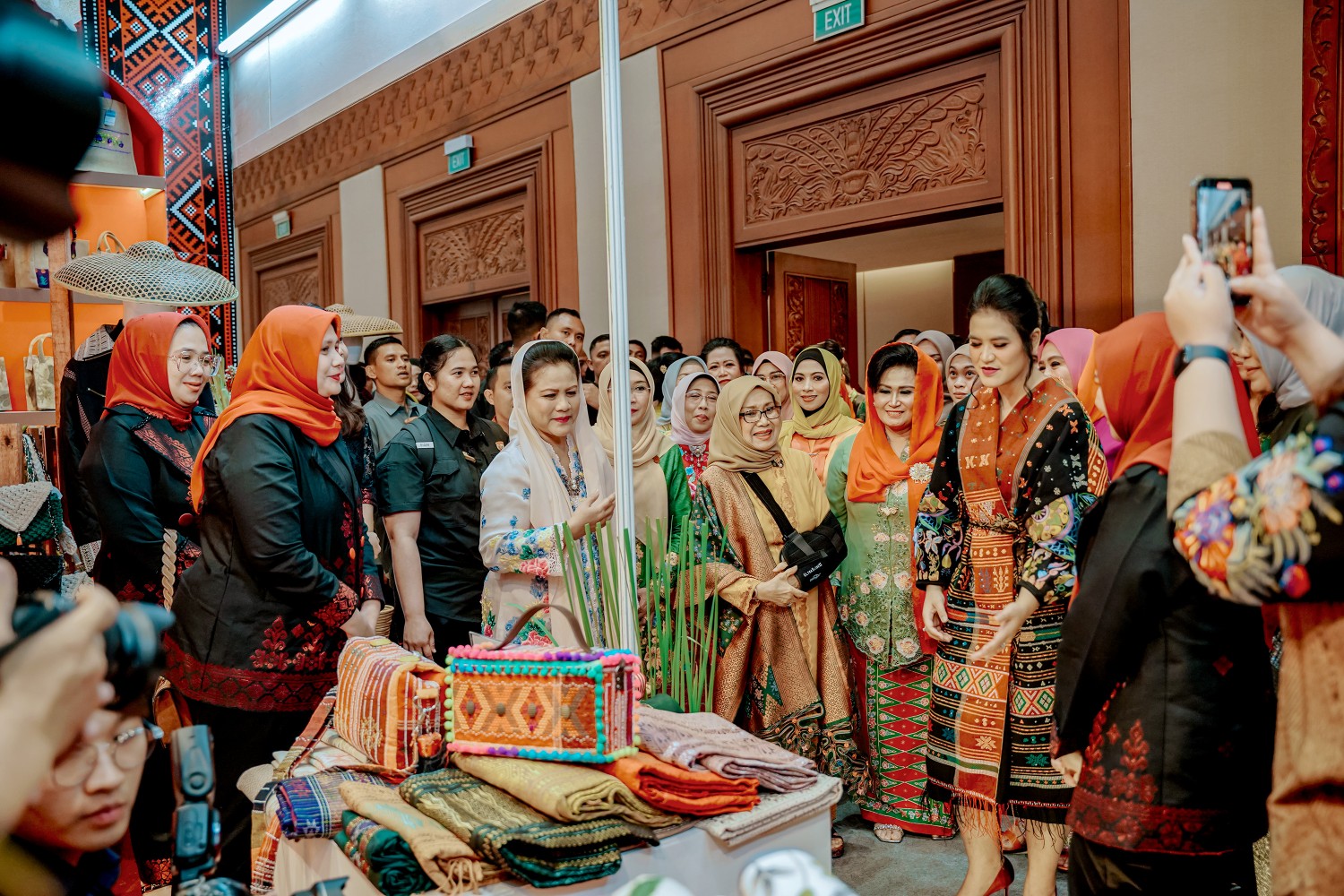 Dewan Kerajinan Nasional Daerah (Dekranasda) Kota Medan Mengikuti Pameran Kerajinan Nusantara (KriyaNusa) di Jakarta Convention Center (JCC) Senayan Jakarta, Rabu (13/9/2023)