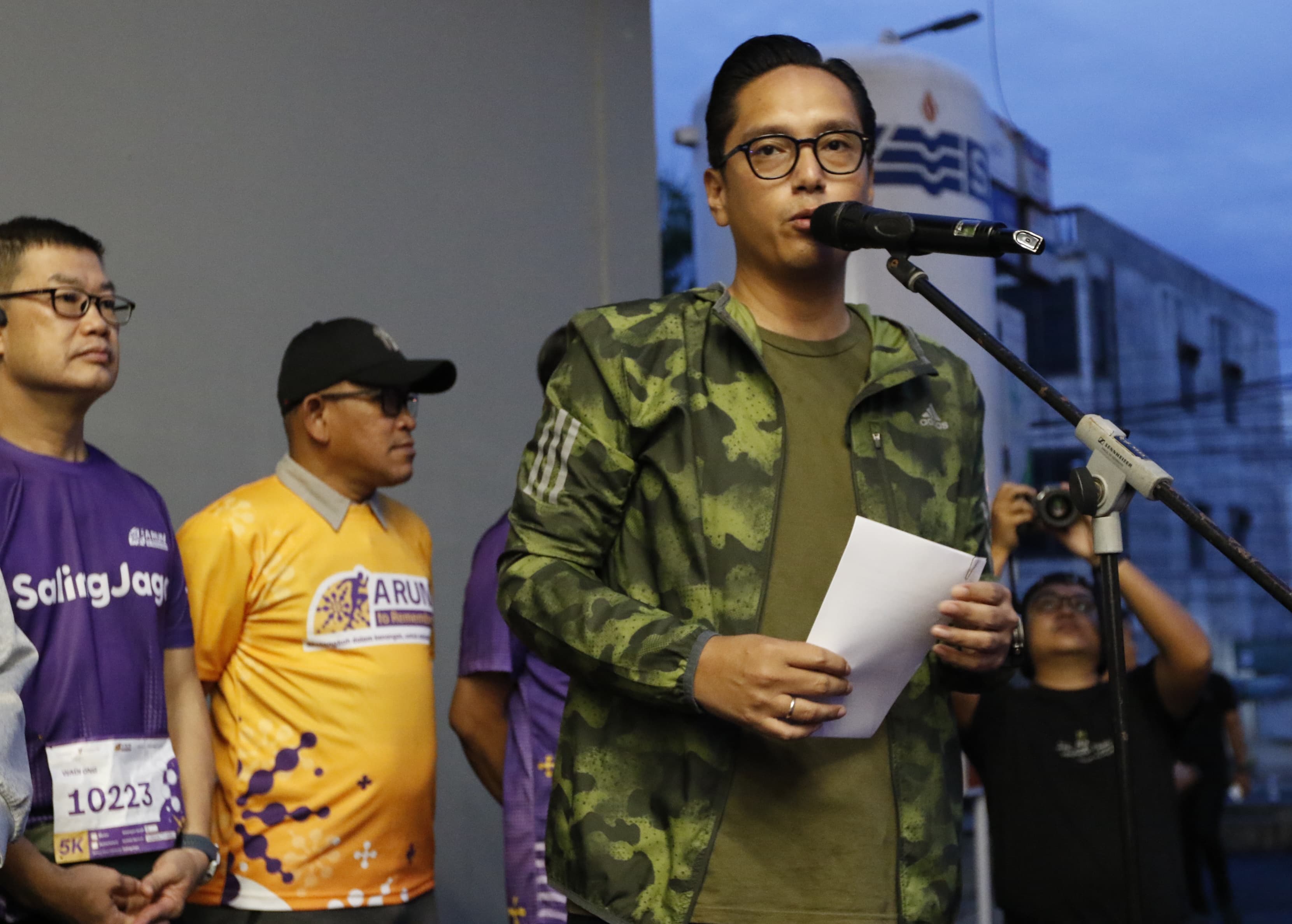 Lepas 550 Peserta Charity Run, Rico Waas Tekankan Kebersamaan Hadapi Penyakit