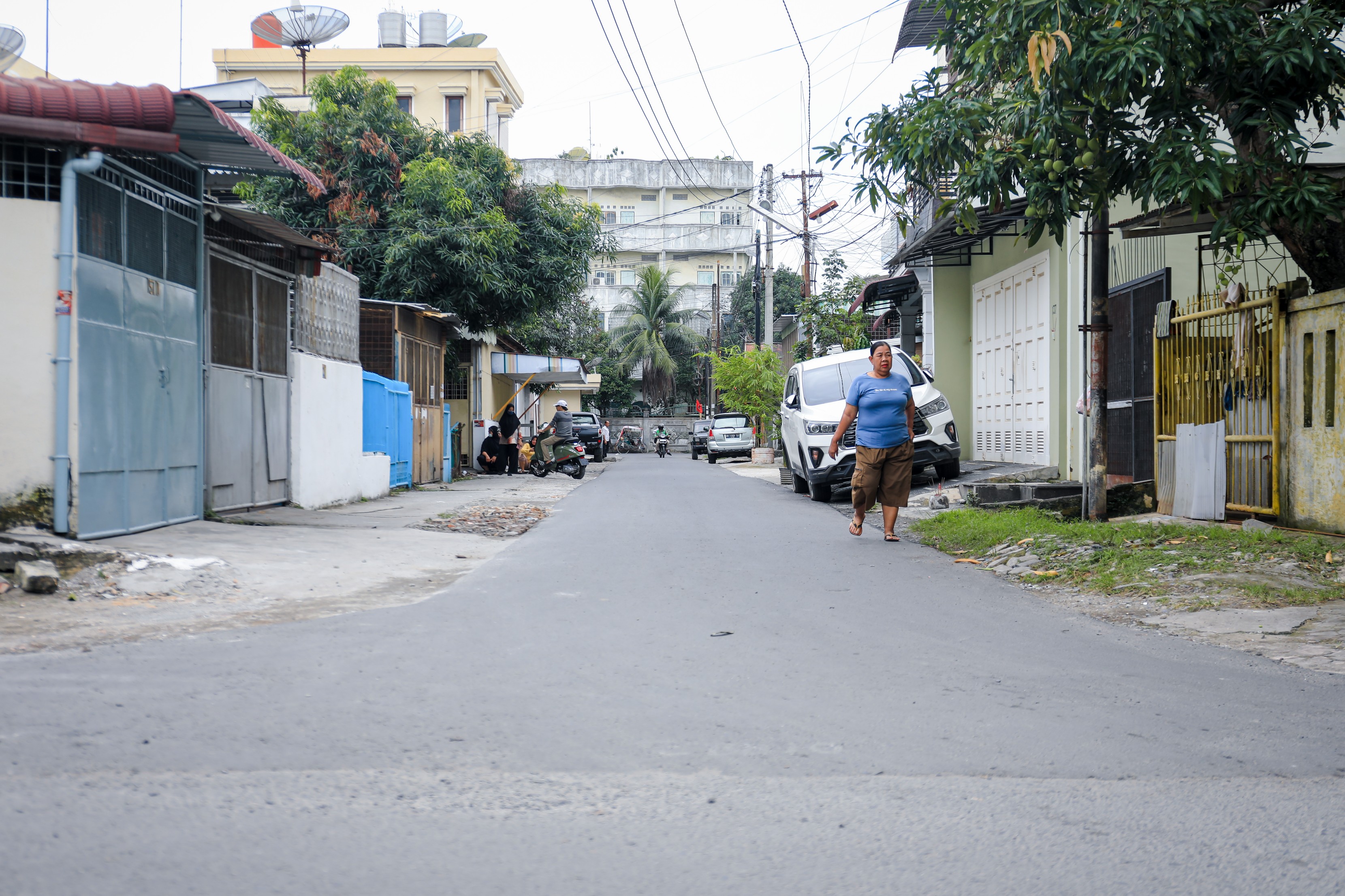 Infrastruktur Jalan yang diperbaiki Pemko Medan Telah Dirasakan Manfaatnya oleh Warga