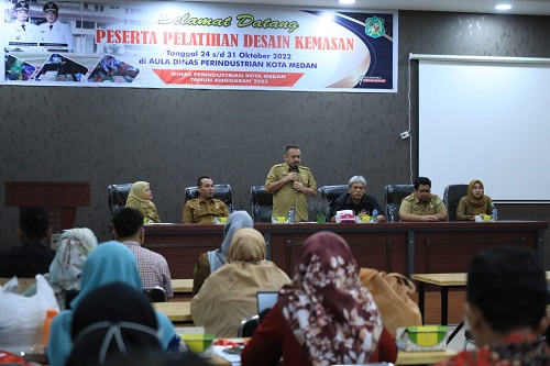 Pemko Medan Gelar Pelatihan Desain Kemasan, Diharapkan Produk Lokal Dapat Naik Kelas dan Semakin Diminati