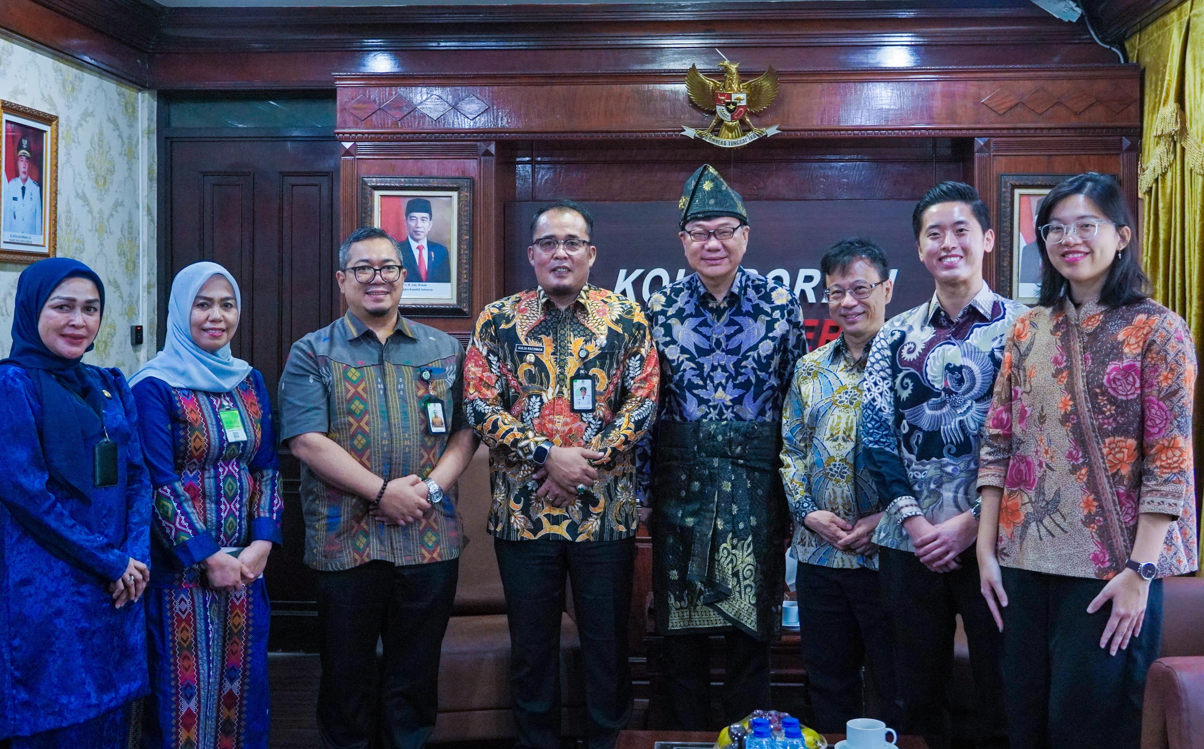 Pemko Medan Membuka Diri Bagi Warga Singapore Yang Ingin Berinvestasi di Kota Medan