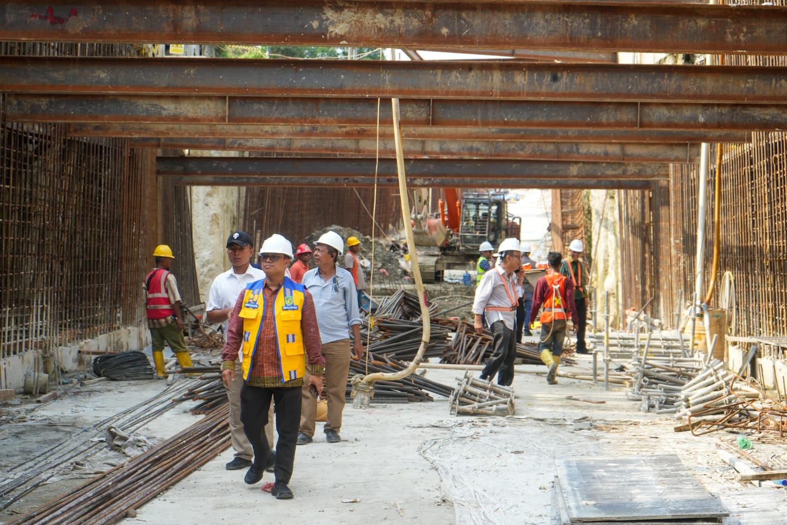 Target Siap Desember, Pembangunan Underpass H.M. Yamin Sudah 81,7 Persen