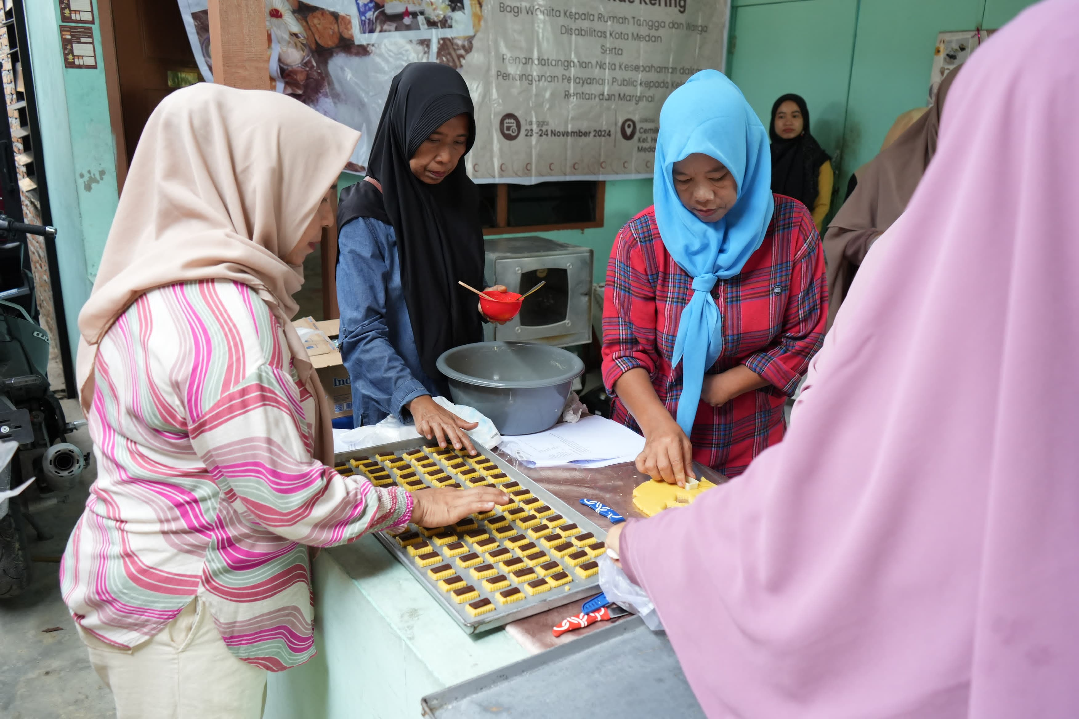 Warga Antusias Ikuti Pelatihan Keterampilan yang Diselenggarakan Bappeda Kota Medan