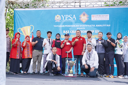 Pemko Medan Apresiasi Digelarnya
Raz Championship ke XV Tahun 2023 yang Mengusung tema “Raising Talents and Champions” di Yayasan Pendidikan Shafiyyatul Amaliyah  (YPSA) Jalan Setia Budi Medan, Sabtu (11/3).