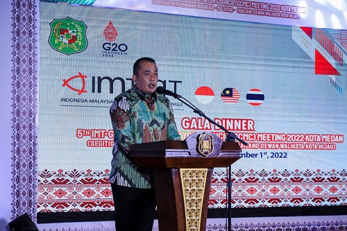 Gala Dinner Pertemuan Ke - 5 IMT GT GCMC, Pemko Medan Ajak Delegasi Nikmati Kuliner Lokal