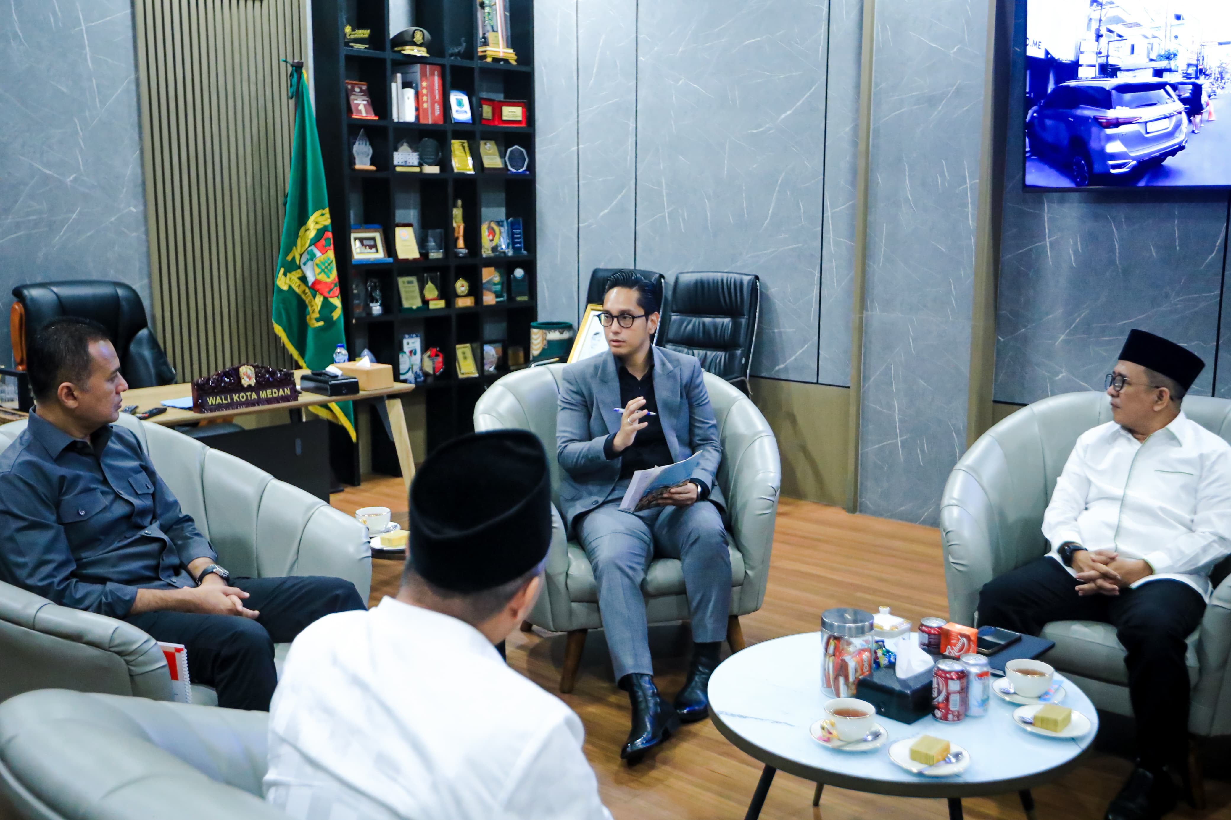 Wujudkan Ekonomi Syariah, Pemko Medan Siap Jalin Koordinasi Dengan MES