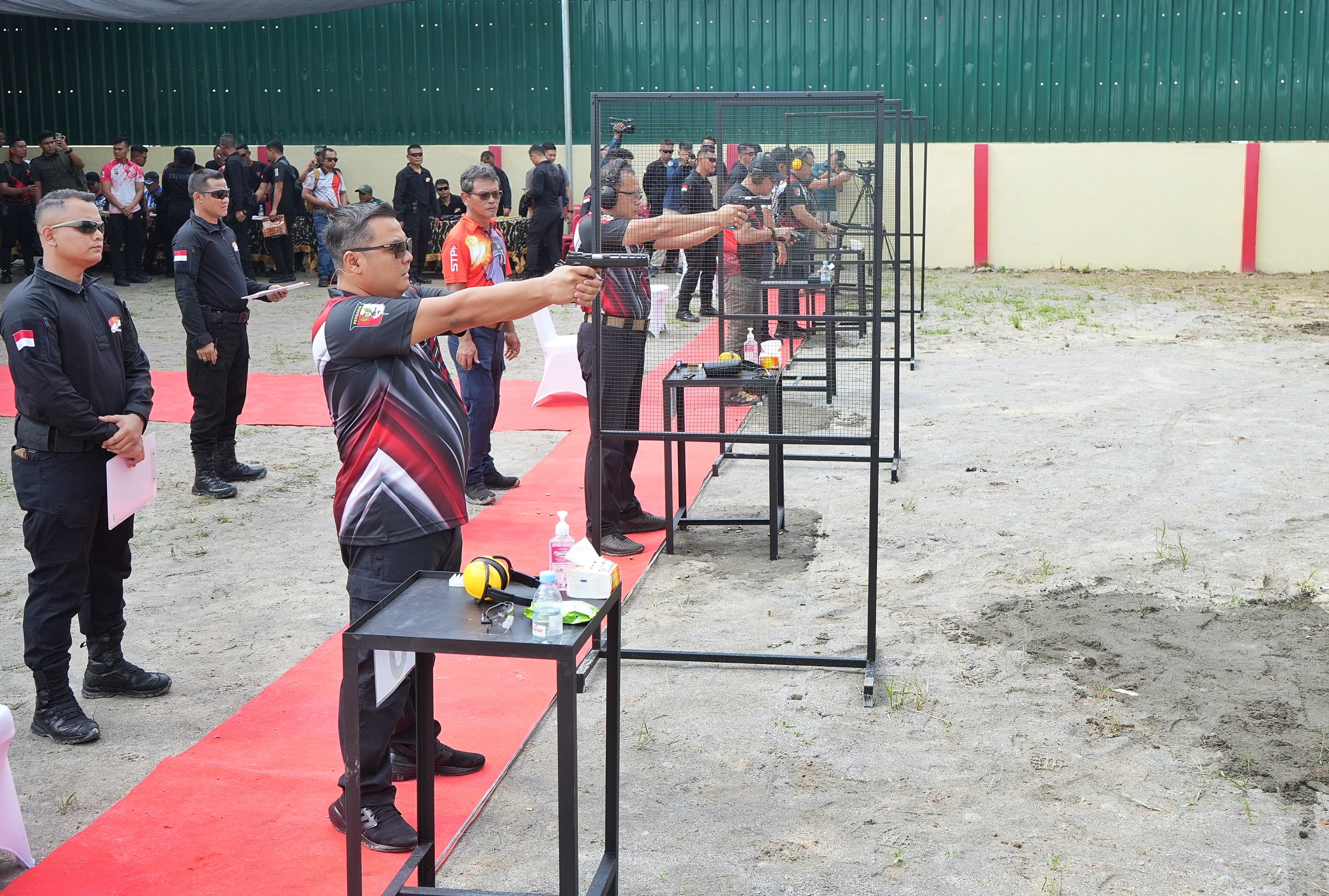 Pj Sekda Medan Apresiasi Diresmikanya Lapangan Tembak Gineung Pratidina Satuan Brimob Poldasu