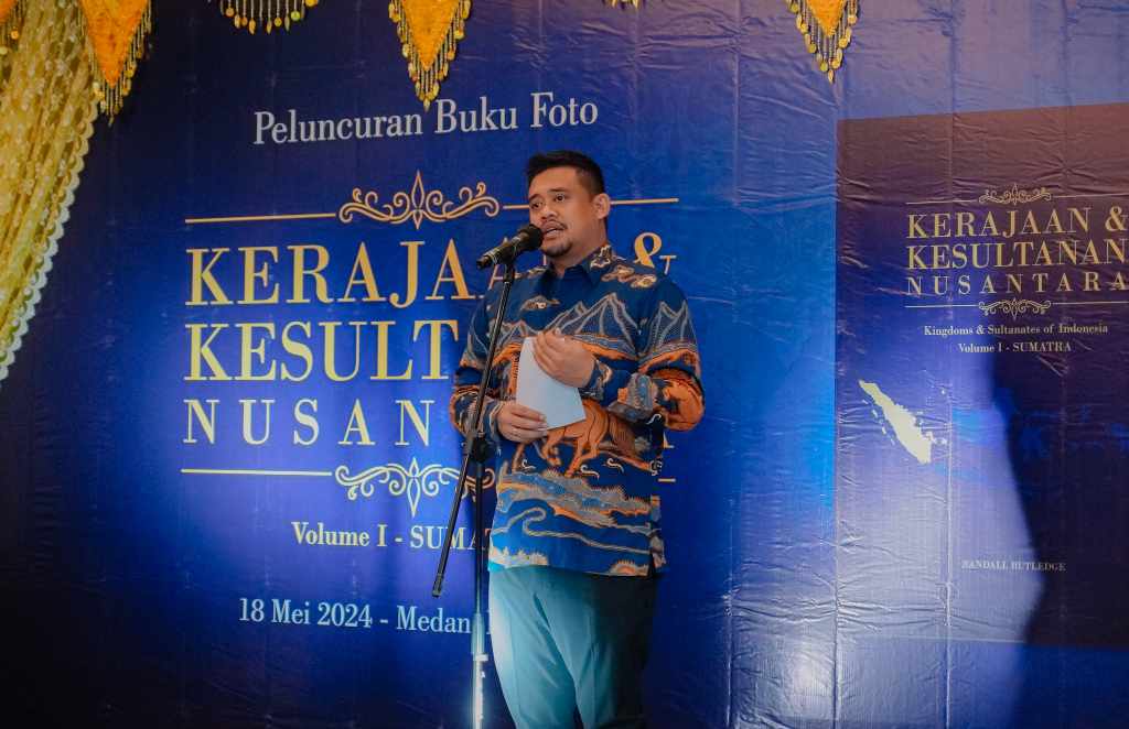 Peluncuran Buku Kerajaan dan Kesultanan Nusantara, Bobby Nasution: Bangga dengan Sejarah dan Keberagaman Budaya