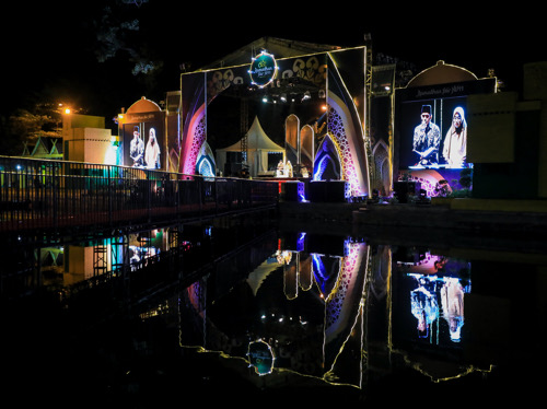 Malam Peringatan Nuzulul Quran yang digelar di Area Ramadan Fair, Jumat (7/4).