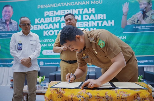 Jalin KAD Dengan Pemkab Dairi, Bobby Nasution: Kendalikan Inflasi, Penuhi Kebutuhan Warga & Sejahterakan Petani Dairi