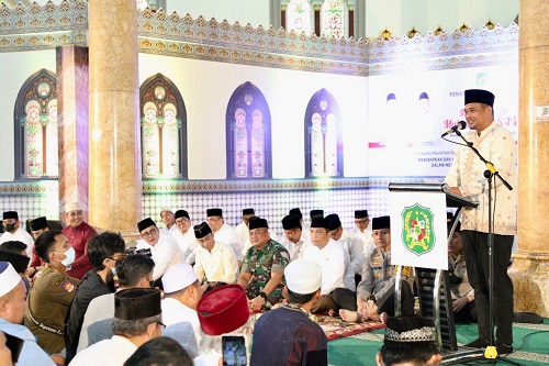 Warga Antusias Ikuti Peringatan Maulid Nabi Muhammad yang Digelar Pemko Medan