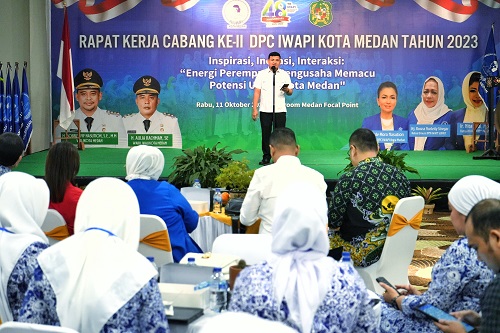 Wali Kota Medan : Kehadiran IWAPI Dibutuhkan Dalam Mendukung Ekonomi Digital