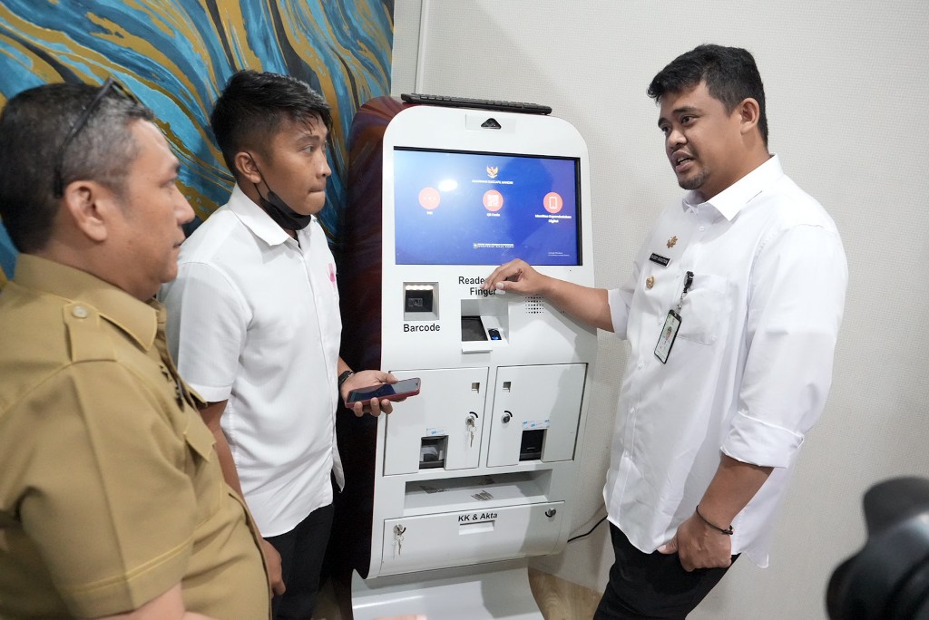 Wali Kota Medan, Bobby Nasution Meninjau Persiapan Peluncuran MPP, Senin (22/1/2024)