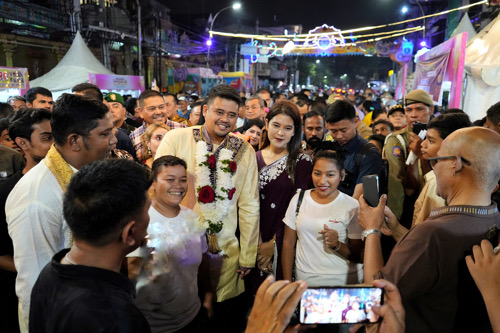 Bobby Nasution Hadiri Acara Perayaan Deepavali Tahun 2023, Sabtu (9/12) Malam