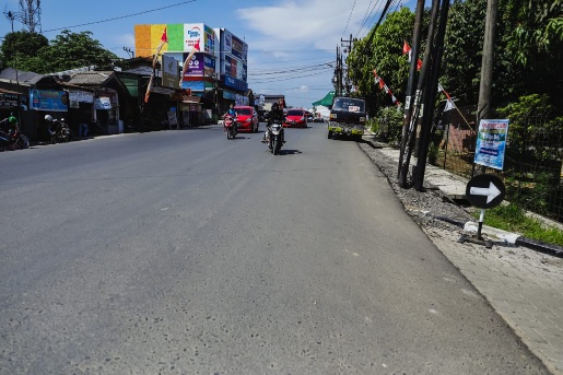 Salah Satu Ruas Jalan Yang Telah Selesai Dibenahi Pemko Medan Adalah Jalan Karya Wisata, Tepatnya di Persimpangan Jalan Eka Rasmi, Kelurahan Gedung Johor, Kecamatan Medan Johor