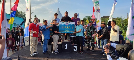 Pemko Medan Berkolaborasi Dengan Federasi Arung Jeram Indonesia (FAJI) Menggelar Aksi Bersih Sungai Sekaligus Ajang Olahraga Medan Rafting Championship (MFC) Series II Tahun 2022 di aliran Sungai Denai (jln Garu III, Medan Amplas), Sabtu (30/7)