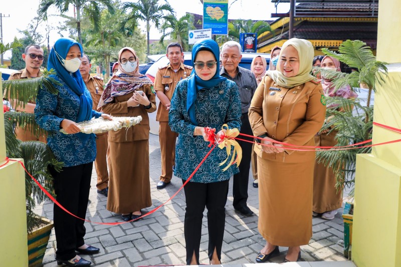 Kecamatan Medan Tembung Meluncurkan Pos Gizi GAAS (Gizi Aman Anak Sehat) Yang Berada di Kantor Kecamatan Medan Tembung, Senin (17/10)