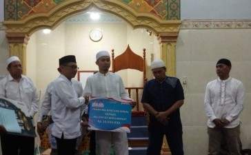 Kabag Kesra Setdako, Abu Kosim Pada Safari Subuh Pemko Medan di Masjid Muslimin, Kelurahan Pasar
Merah Timur Kecamatan Medan Area, Selasa (7/11/2023)