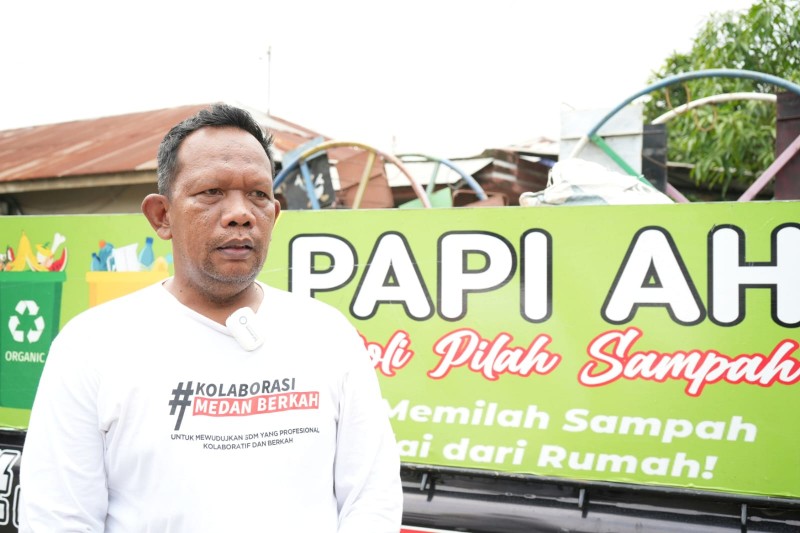 Dua Kecamatan di Medan Melakukan Inovasi Dalam Hal Penanganan Sampah Rumah Tangga