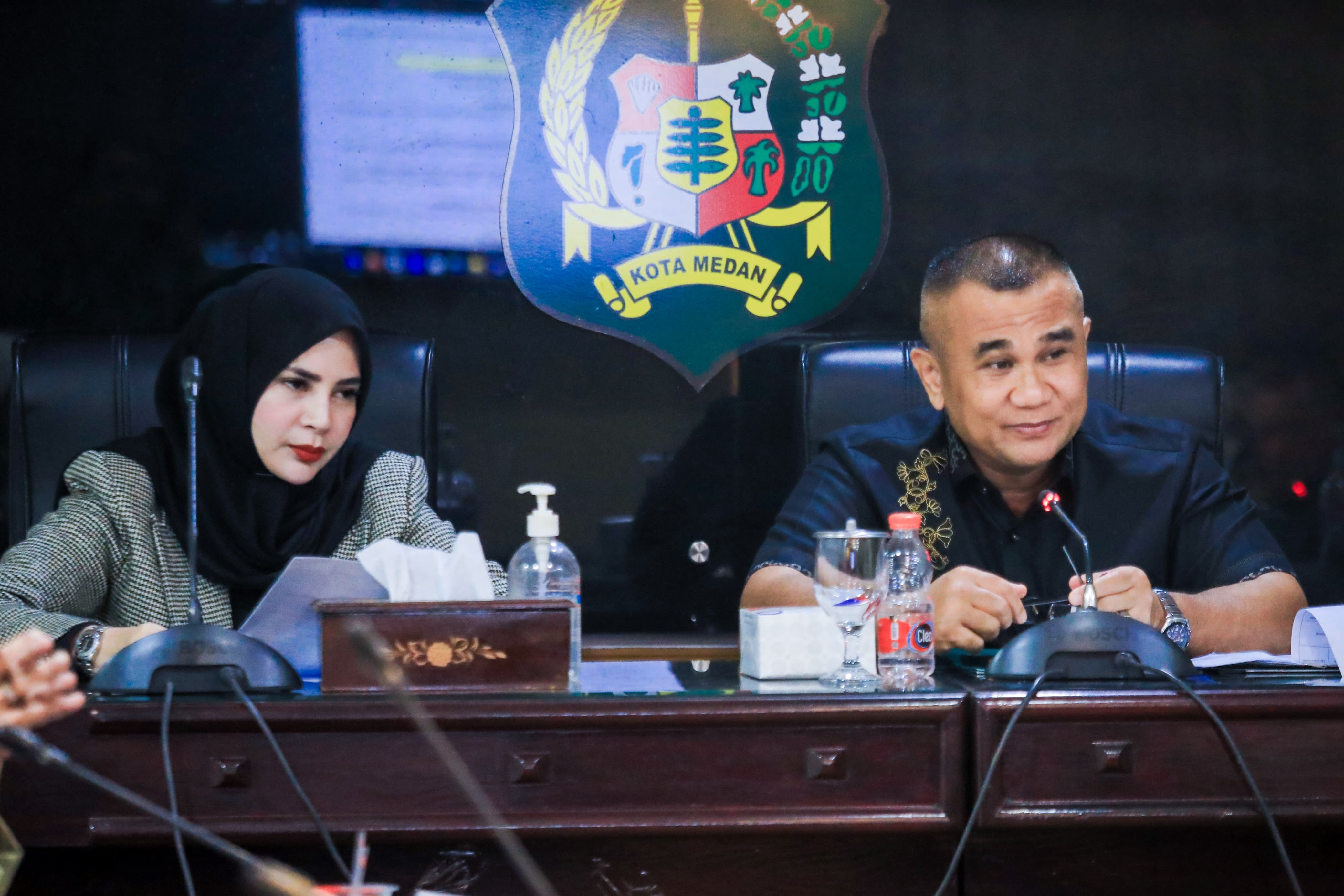 Asisten Pemerintahan dan Sosial, Muhammad Sofyan Memimpin Rapat Persiapan Parade Kebaya Nasional di Ruang Rapat II, Kantor Wali Kota, Kamis (11/7/2024)