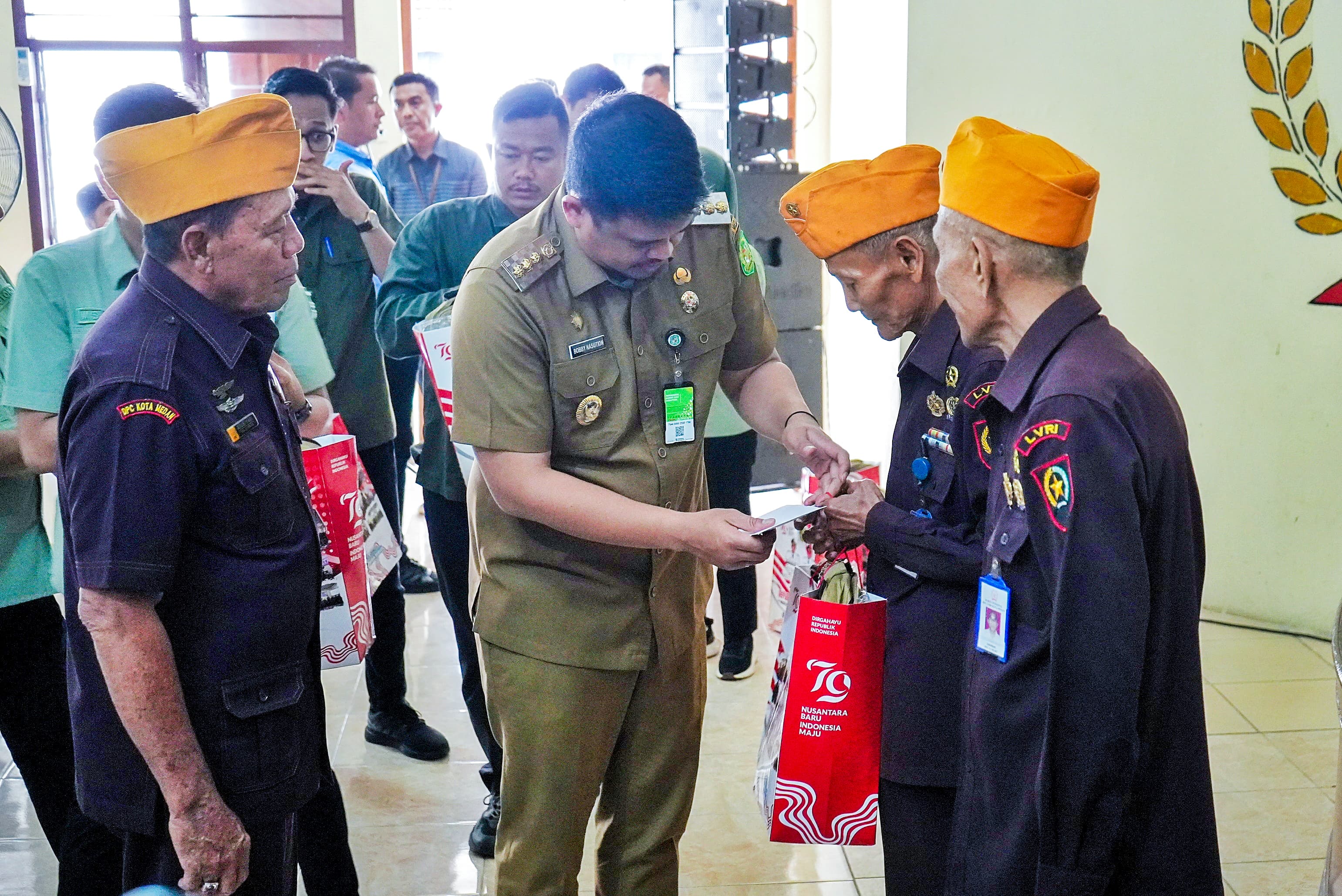 Terima Bantuan Renovasi Gedung Dari Wali Kota Medan, Ketua LVRI Kota Medan Sampaikan Ucapan Terimakasi