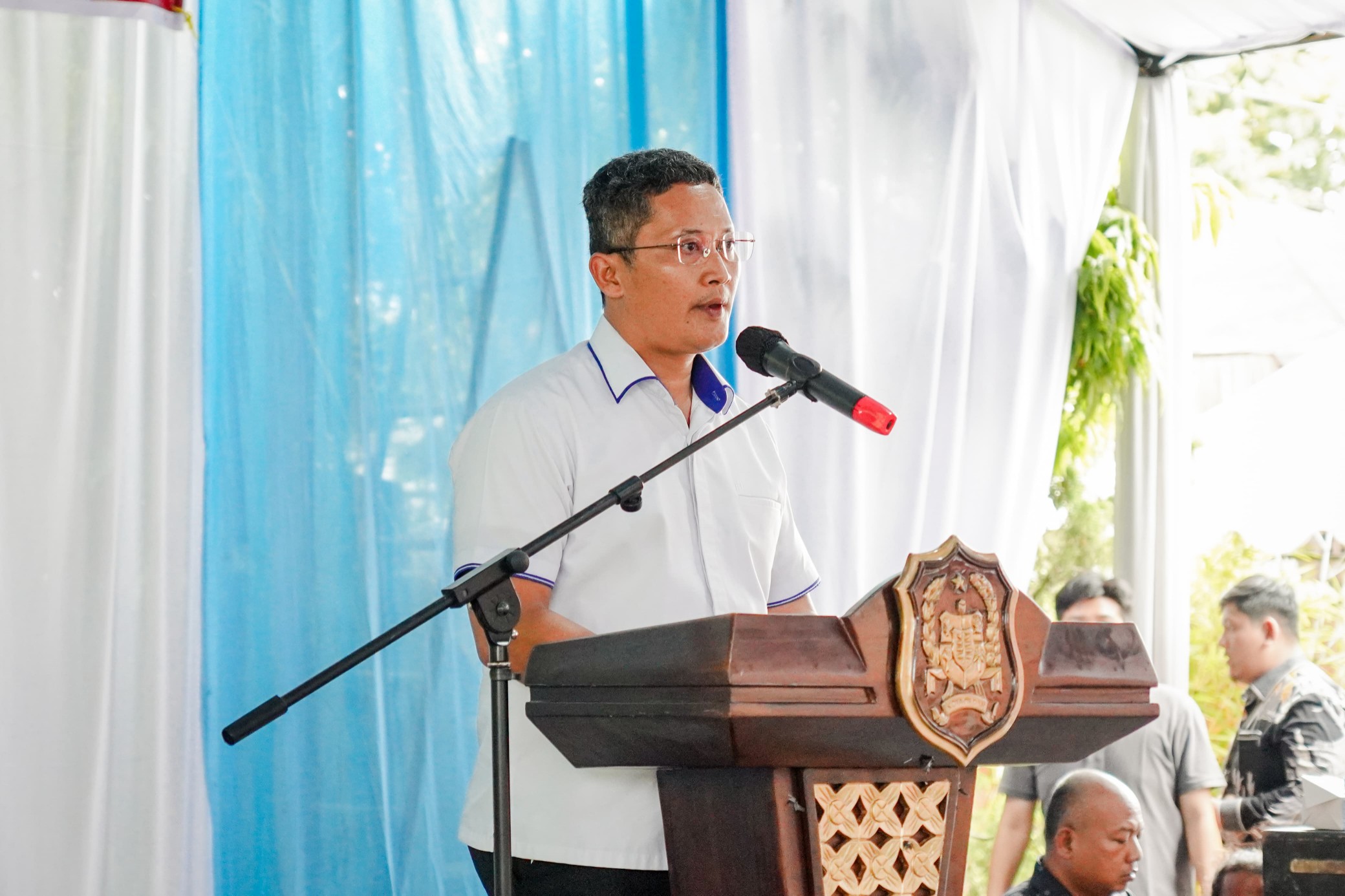 Kedatangan Tim Safari Natal Pemko Medan Ke Gereja Katolik ST Rafael, Jalan Bhayangkara, Kelurahan Indra Kasih, Kecamatan Medan Tembung Disambut Suka Cita Jemaat Gereja, Minggu (1/12/2024)