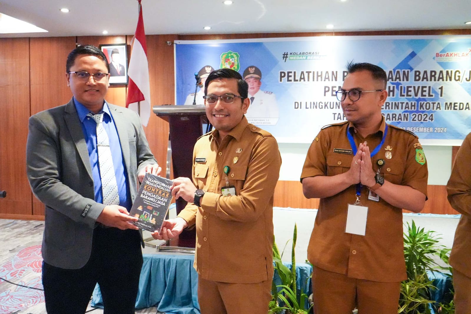 BKPSDM Medan Gelar Pelatihan Kompetensi Pengadaan Barang/Jasa Level I