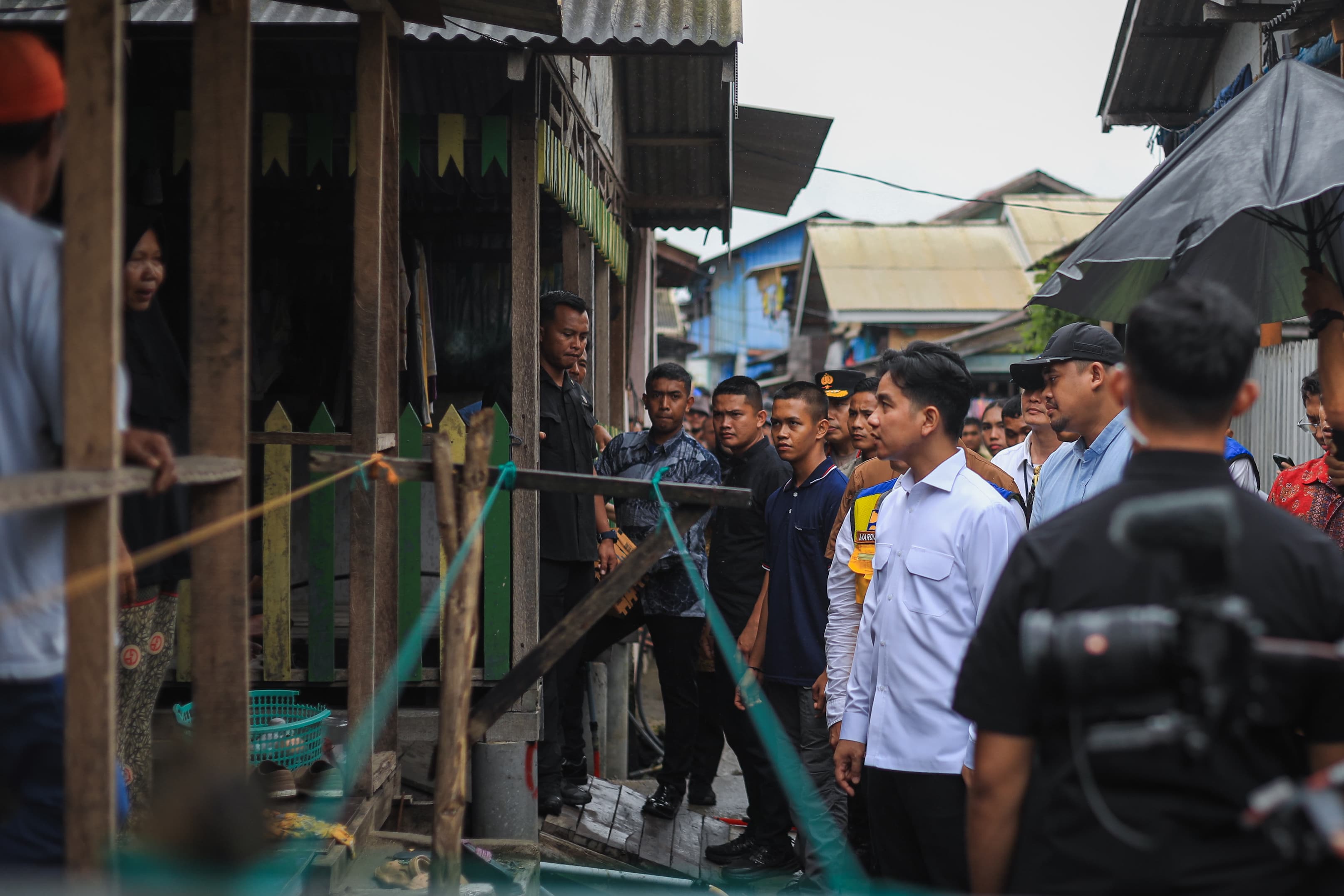 Wapres Gibran Tinjau Penataan Kawasan Medan Belawan Bahari, Warga: Rumah Kami Lebih Layak dan Sudah Tidak Kena Banjir Rob Lagi