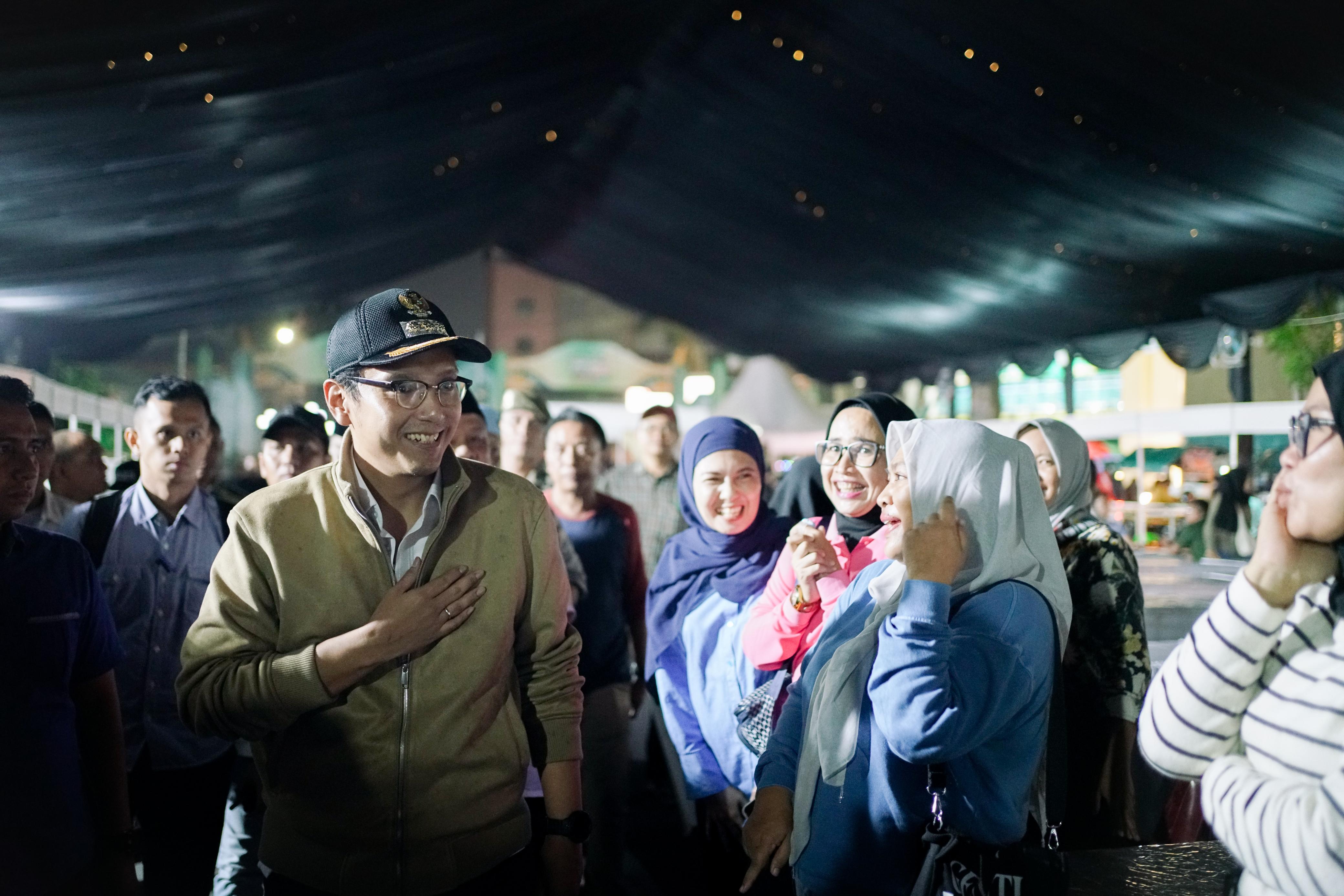 Rico Waas Tinjau Persiapan Akhir Ramadan Fair 2025