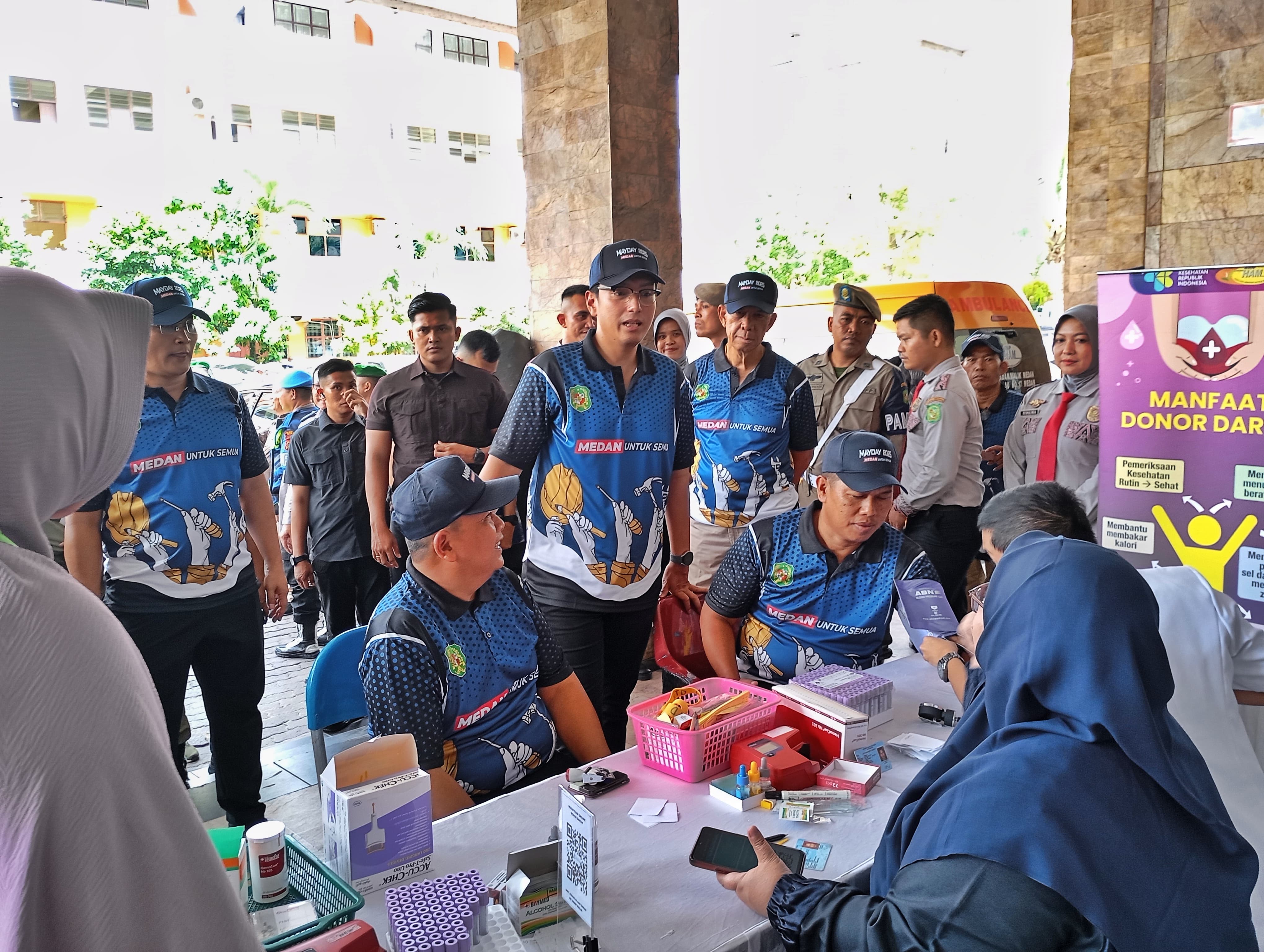 Rayakan Mayday Bersama Ribuan Buruh, Wali Kota Medan : Buruh Jadi Bagian Terpenting Dalam Pembangunan