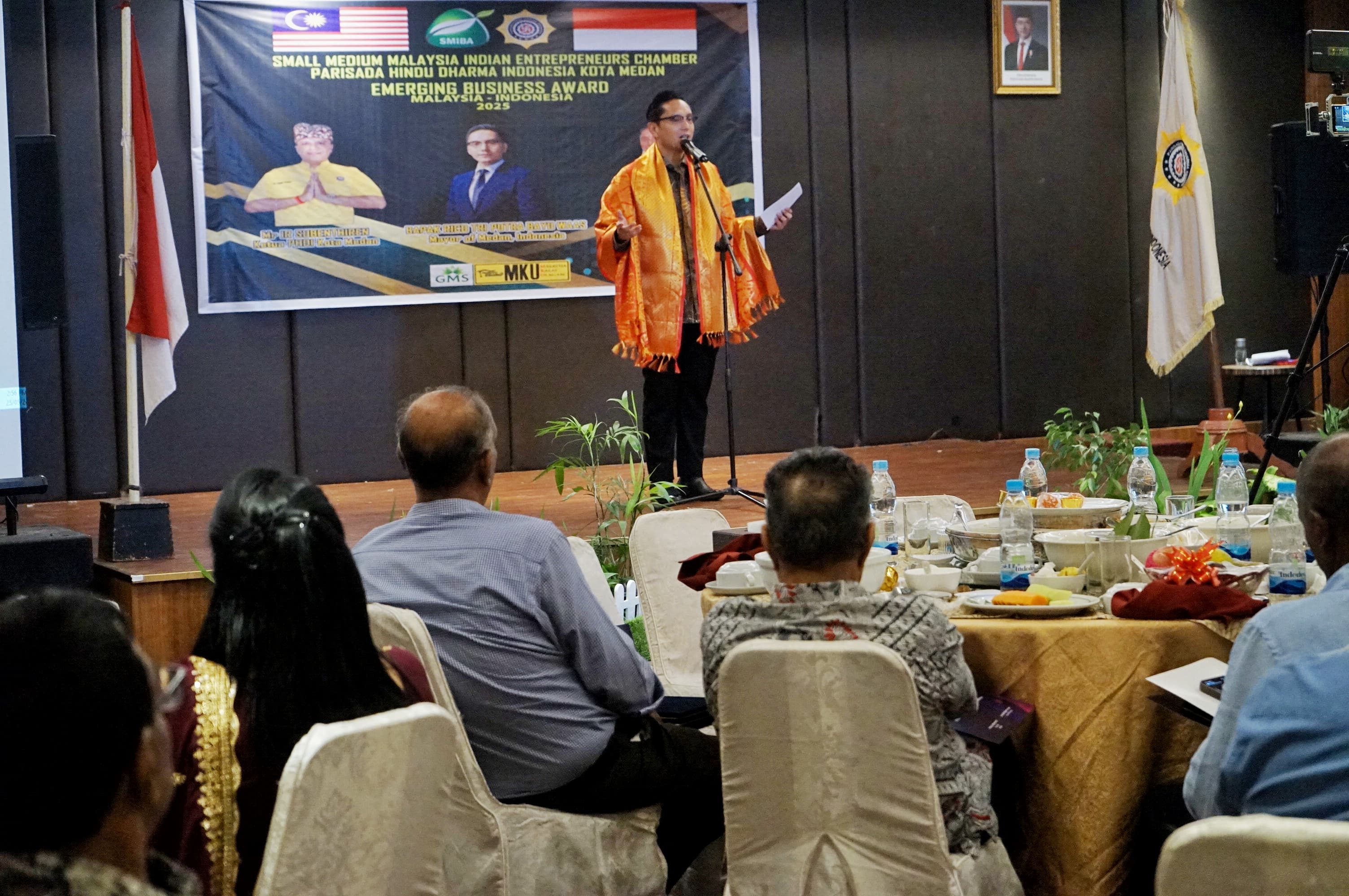 Sambut Baik Emerging Business Award Malaysia-Indonesia 2025, Rico Waas Harap Dapat Kembangkan Investasi di Kota Medan