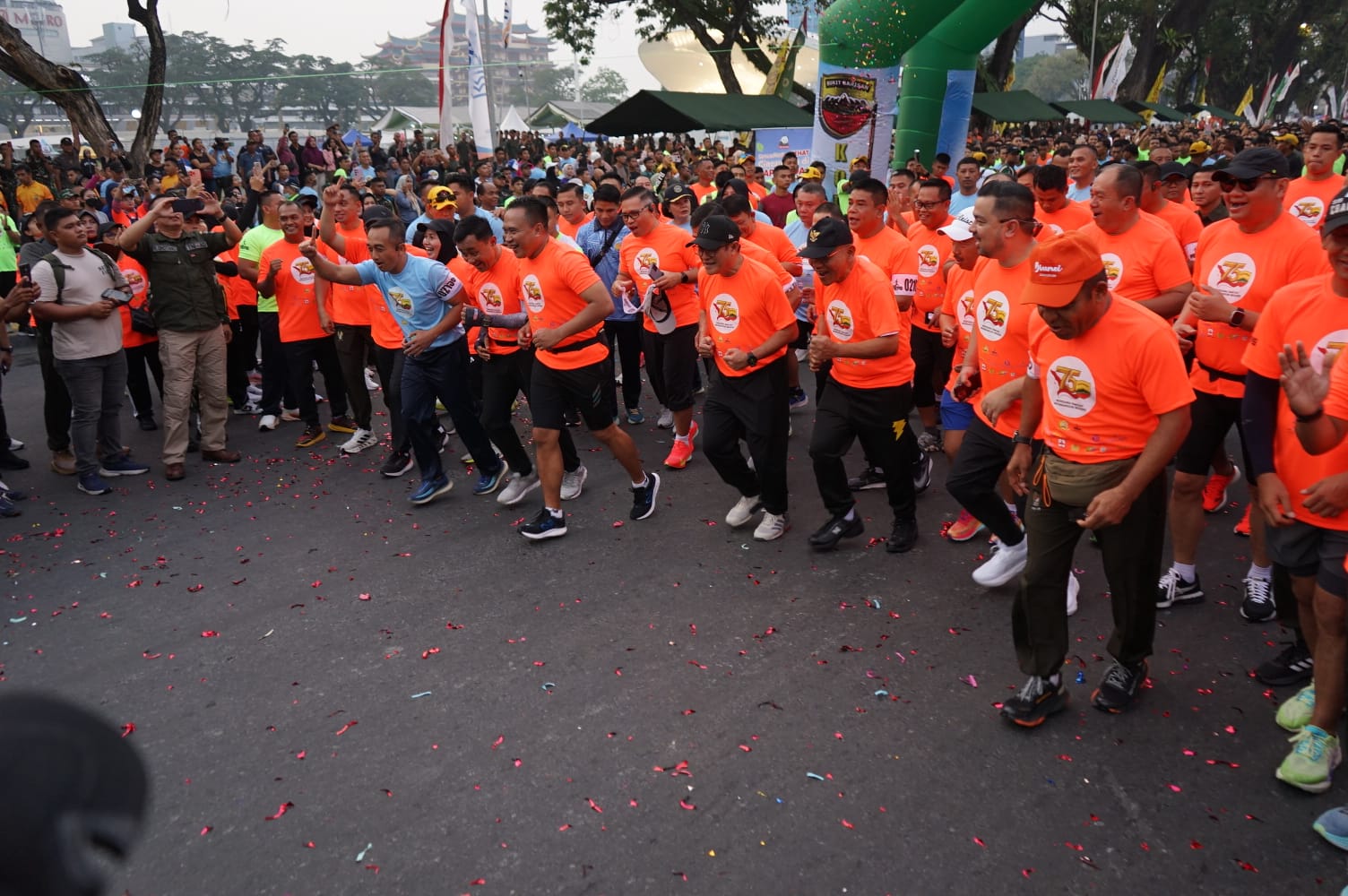 Ribuan Masyarakat Nikmati Olahraga & Hiburan di CFD Medan