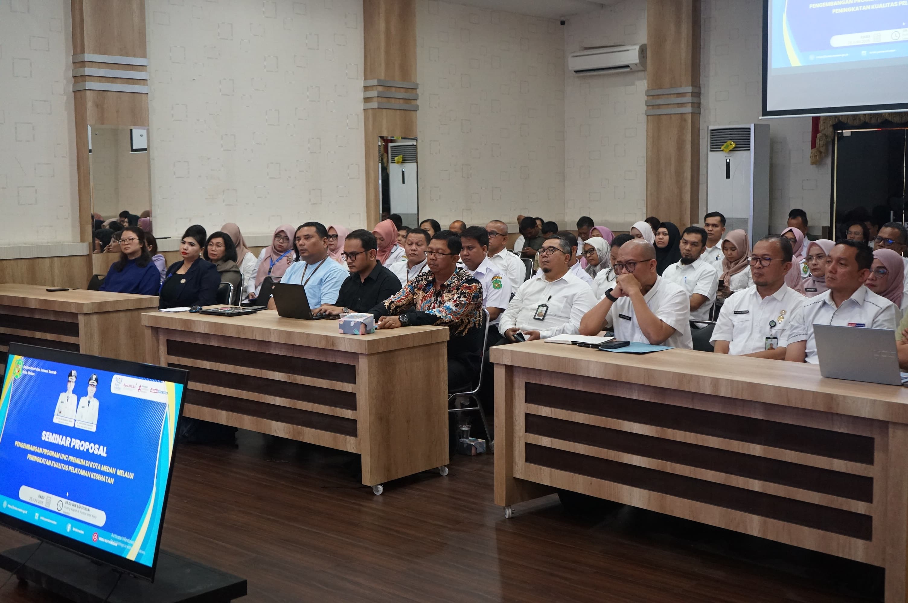 Terus Berbenah, Pemko Medan Bersiap Menuju UHC Premium