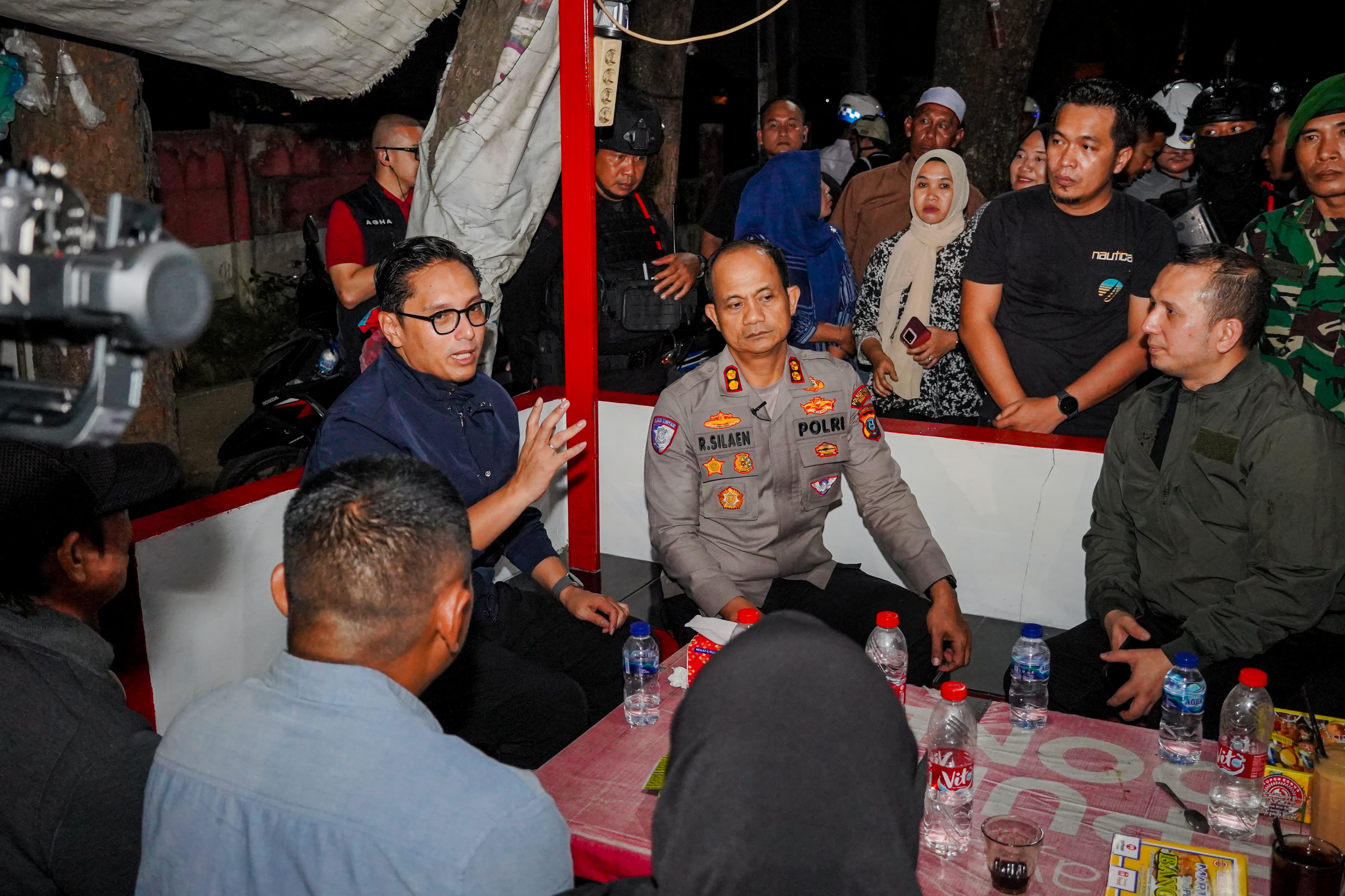 Rico Waas Patroli Malam Bersama Polrestabes Medan, Pastikan Kondisi Keamanan Kota Medan Tetap Kondusif
