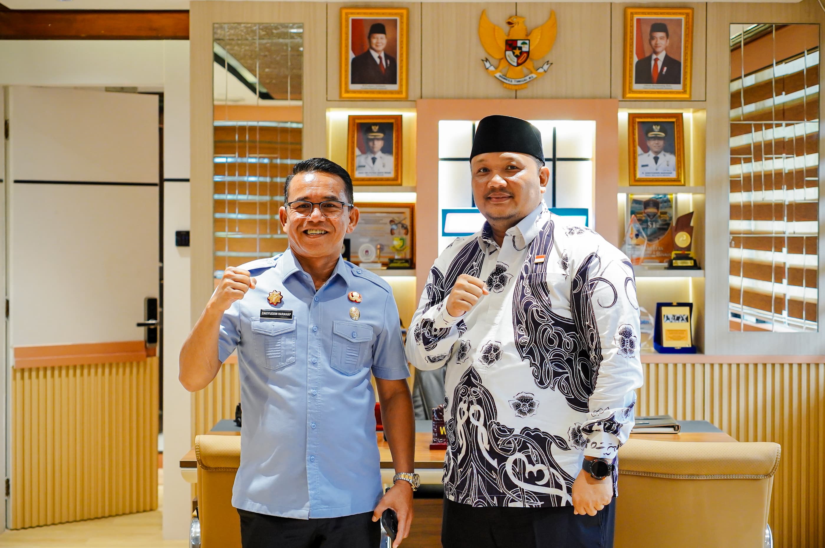 Zakiyuddin Harahap Terima Kunjungan Kerja Wakil Wali Kota Bengkulu