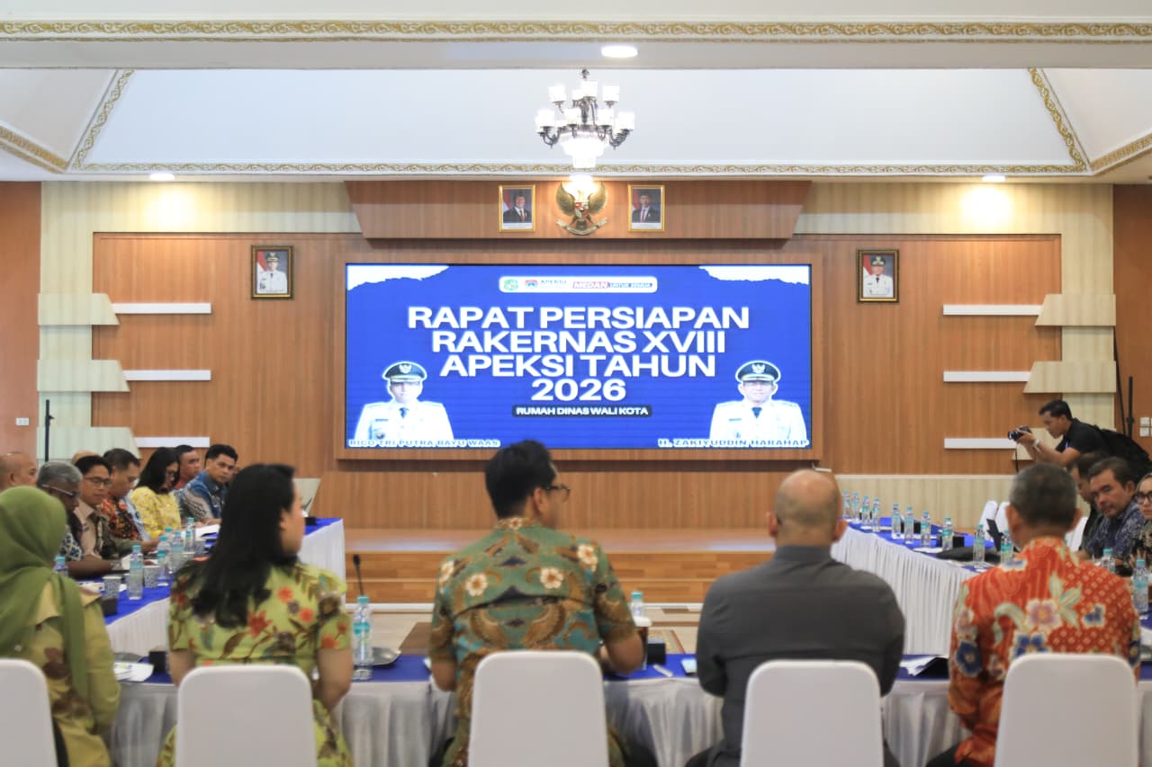 Siap Jadi Tuan Rumah, Medan Usung Tema "Kota Tangguh Bangsa Berdaulat" Dalam Rakernas XVIII APEKSI 2026