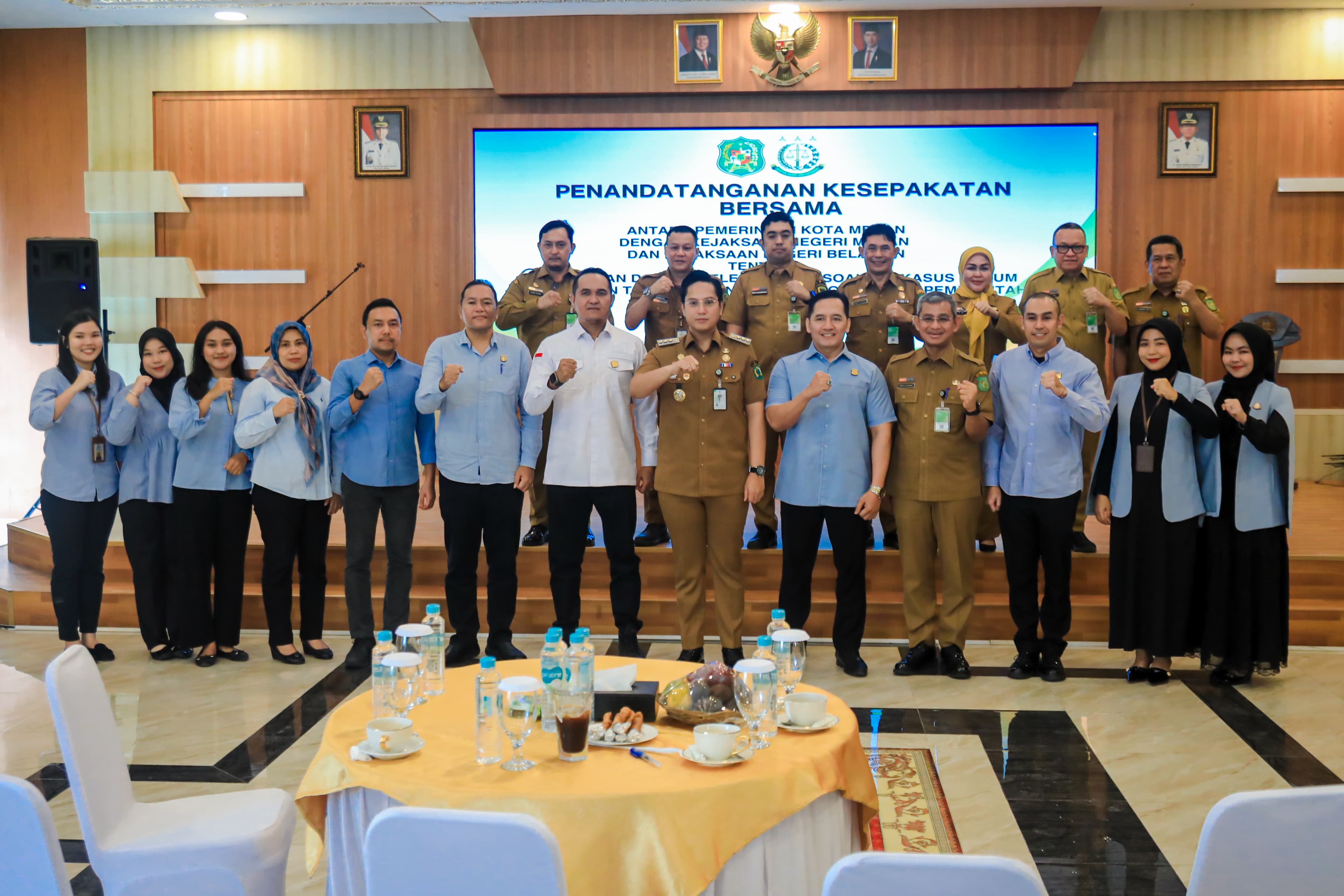 Tandatangani Kesepakatan Bersama, Pemko Medan Perkuat Kerjasama Dengan Kejaksaan Kawal Pembangunan Berintegritas