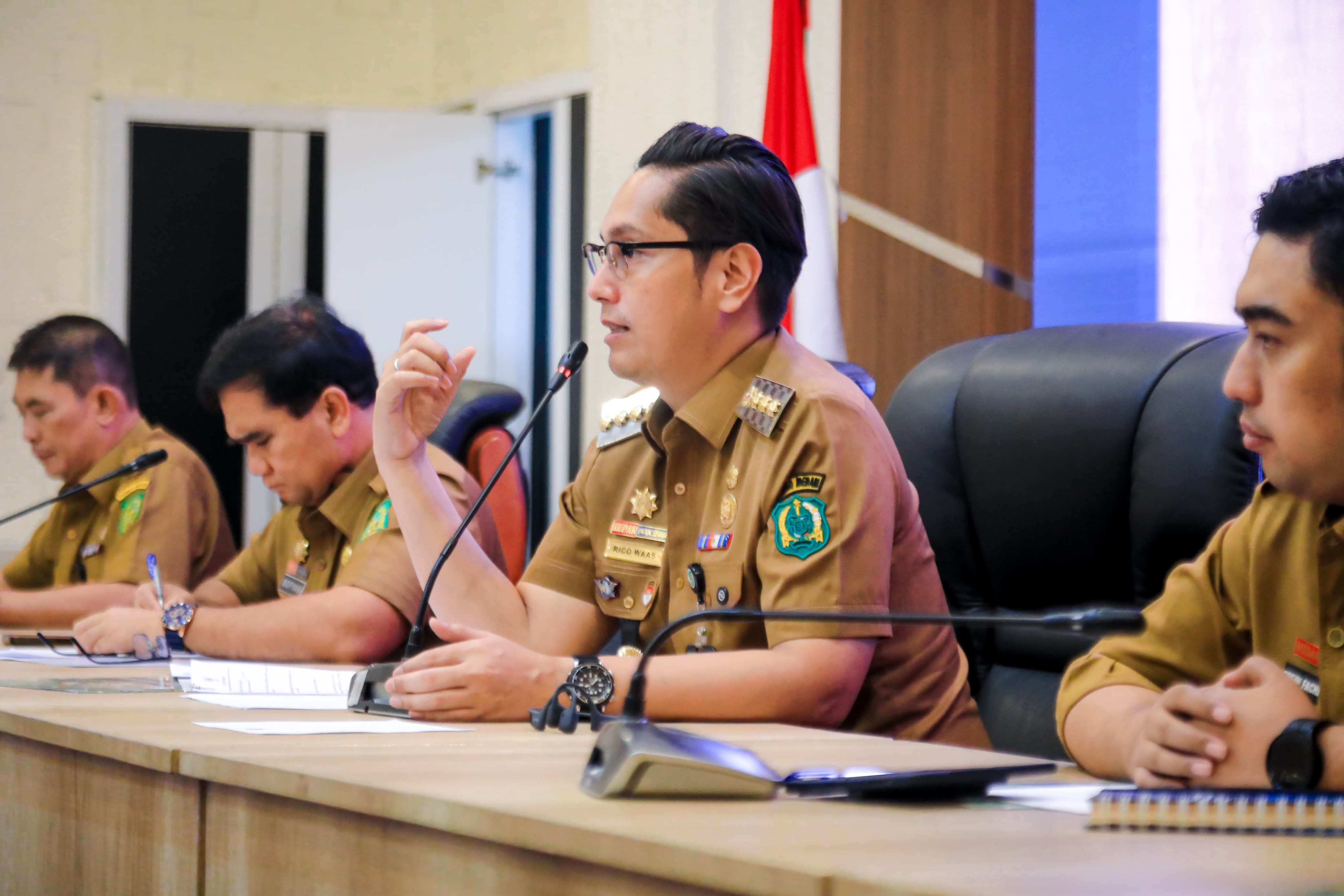 Jelang Idul Fitri, Rico Waas Pimpin Rapat Koordinasi Trantibum untuk Pastikan Keamanan Kota Medan