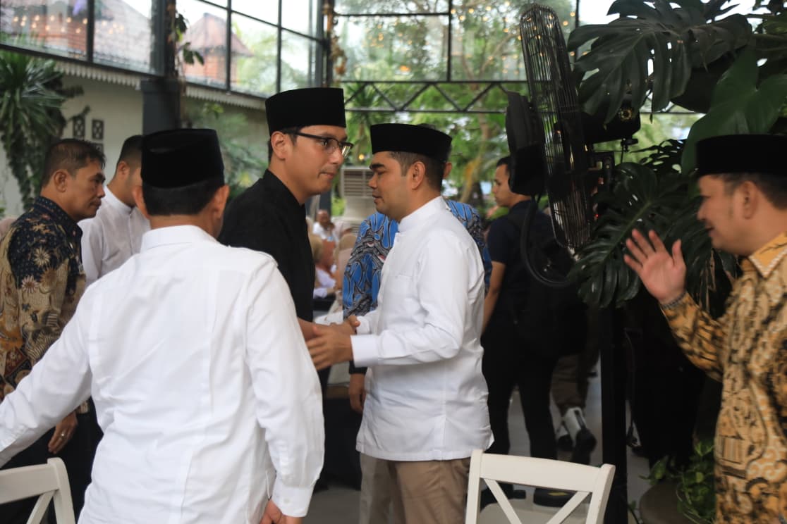 Di Bukber Gerindra, Rico Waas Tegaskan Komitmen Jalankan Program Presiden Prabowo di Kota Medan