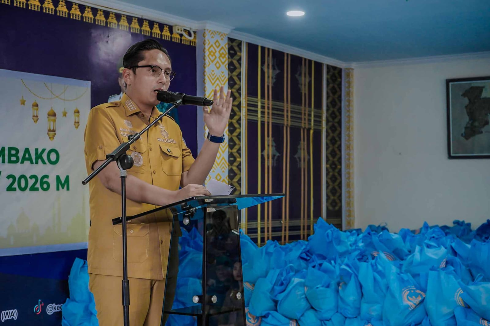 Pemko Medan Apresiasi Pembagian 2.000 Paket Sembako, Rico Waas Tekankan Pentingnya Solidaritas Sosial