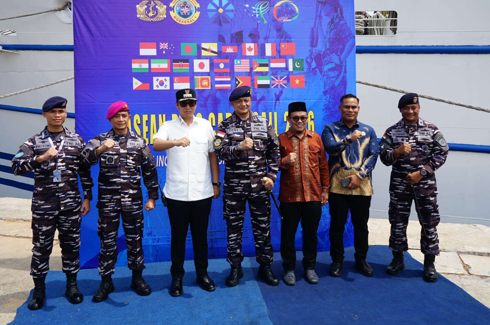 KRI Bima Suci Tiba di Belawan, Rico Waas Siap Kenalkan Potensi Medan ke Mata Dunia